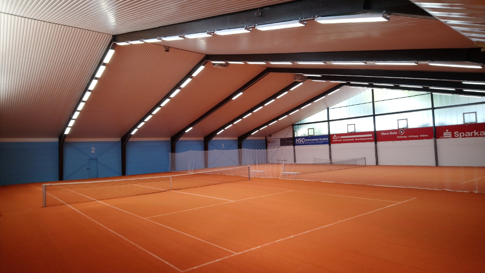 Beginn Tennishallenbetrieb am 08.10.2018